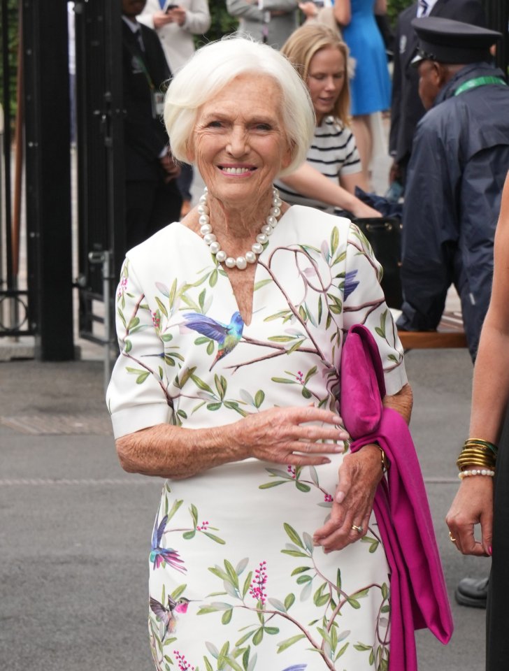 At just 13-years-old, Mary Berry contracted Polio which permanently affected her left hand