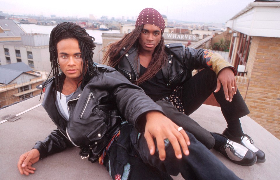 Milli Vanilli were huge stars after the release of their album All or Nothing