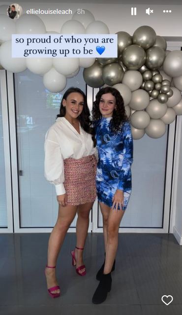 Coronation Street star Ellie Leach shared a rare snap with her younger sister on her birthday