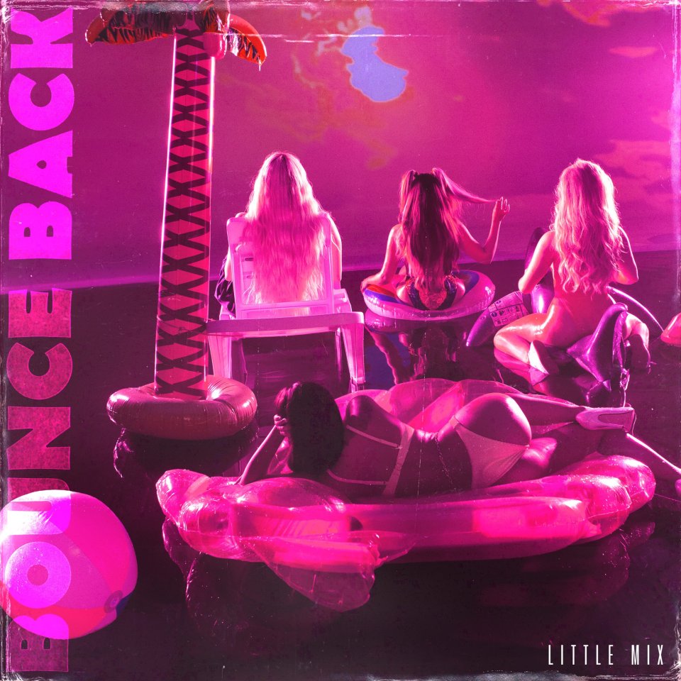 Little Mix used a double of Jesy Nelson for the cover of Bounce Back