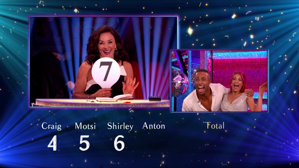 Shirley Ballas ended up giving out the wrong score