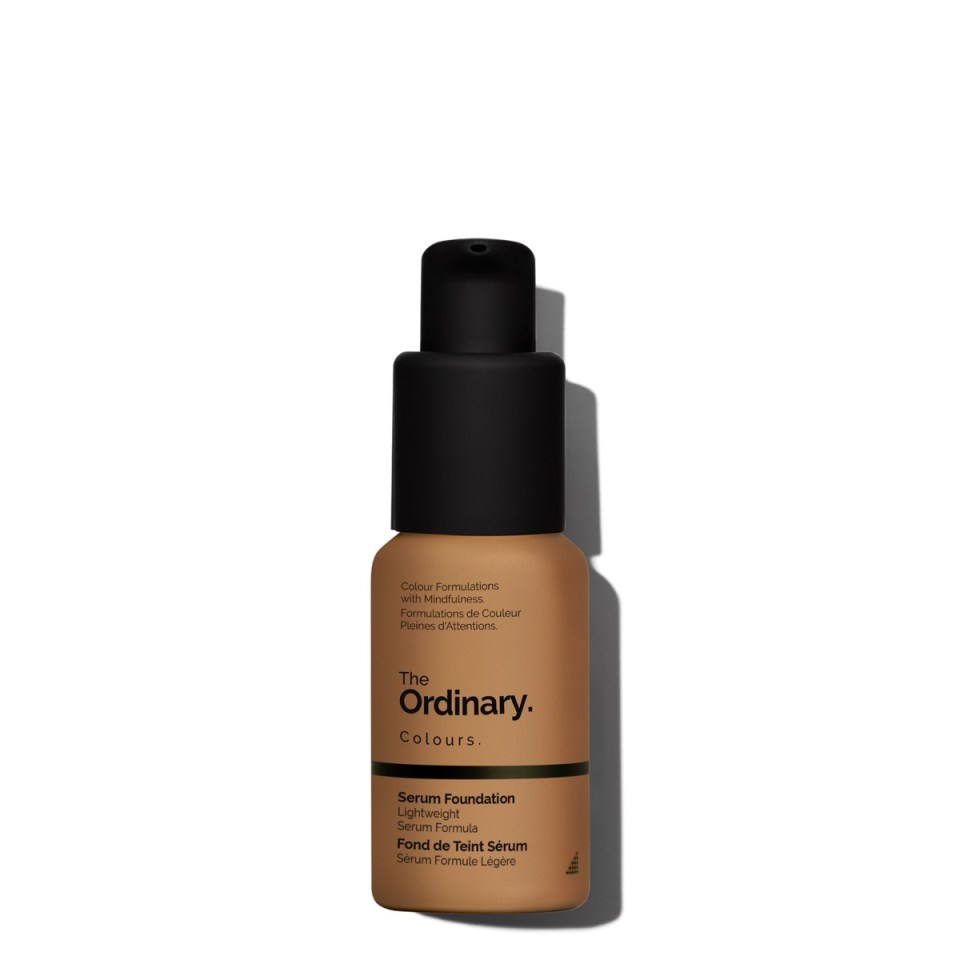 The Ordinary’s serum foundation is only £6.40