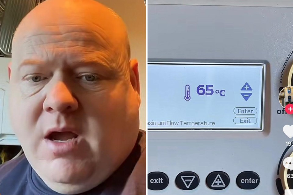 Allan Hart shared a boiler trick to help you slash your energy bills