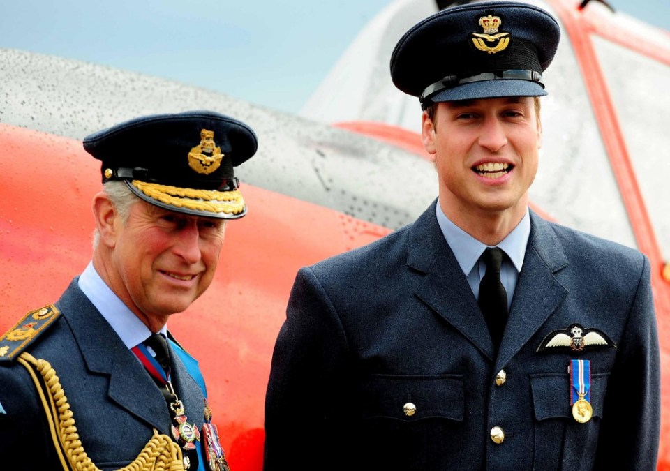 Most of us don't think twice before travelling with a parent but this isn't the case for Prince William and King Charles