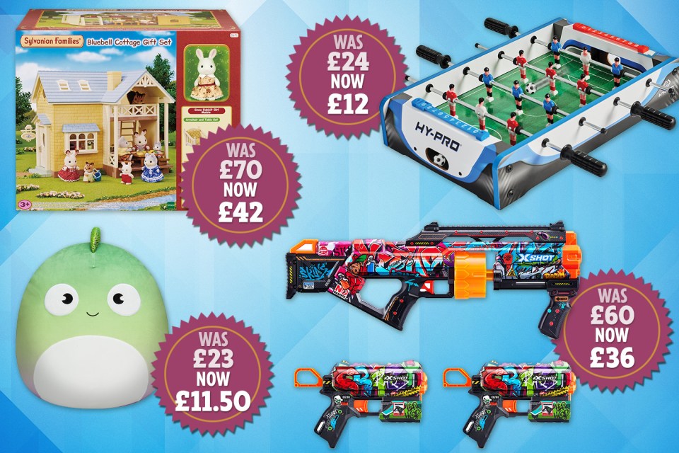 Tesco is launching a giant Christmas sale on a number of its toys