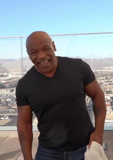 Tyson was left in stitches when recently recalling how he got the job with White