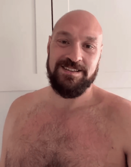 Tyson Fury responding to Manuel Charr's fight callout