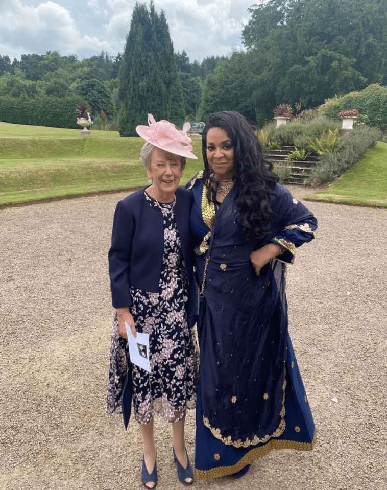 Bez's Happy Mondays bandmate Rowetta revealed he married his fiancee on Saturday. She posed with Bez's mum at the lavish ceremony