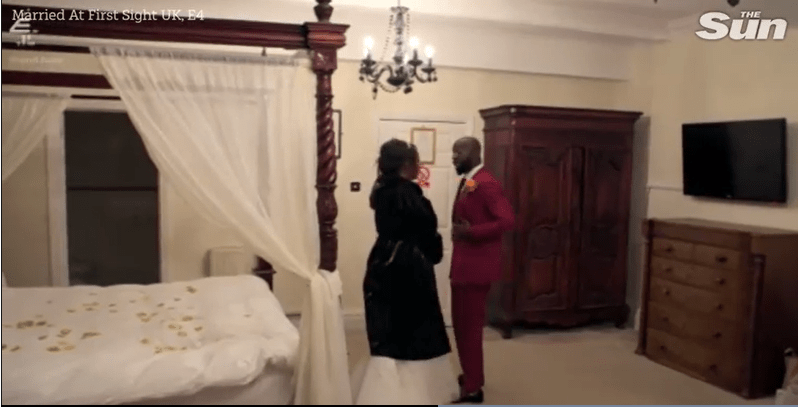 Kwame told Kasia he didn't want to sleep in the same bed as her on their wedding night