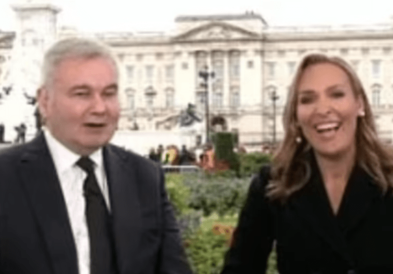 Eamonn couldn't resist taking another shot at Holly and Phil