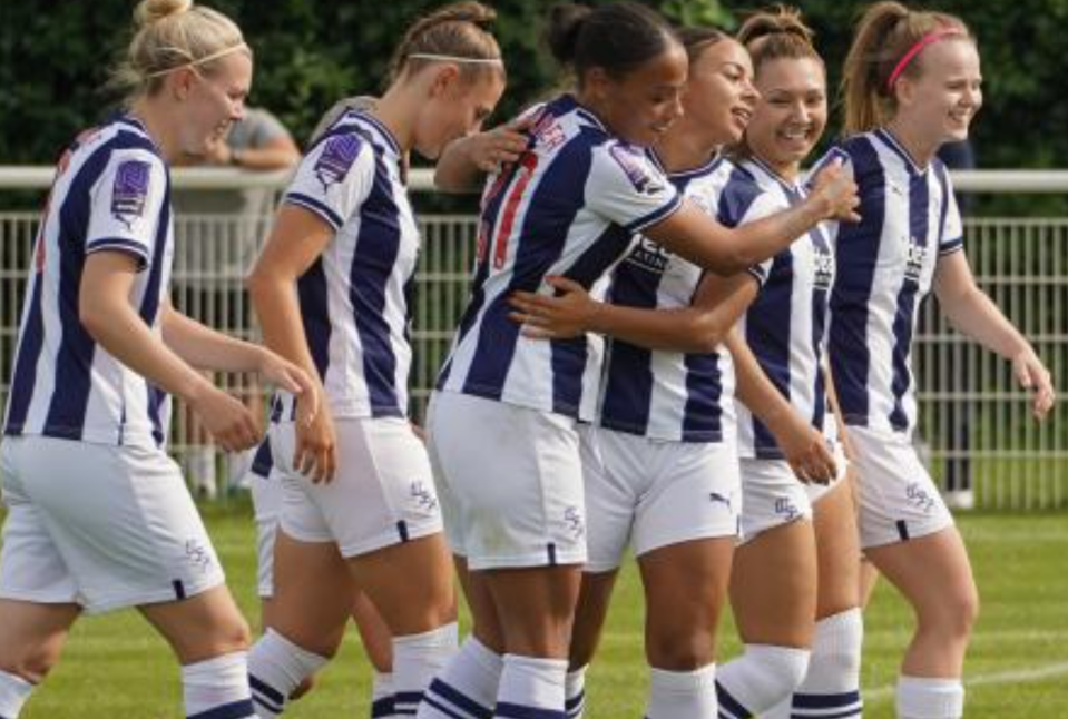 West Bromwich Albion Women will wear navy shorts with their home shirts for the rest of this season and beyond