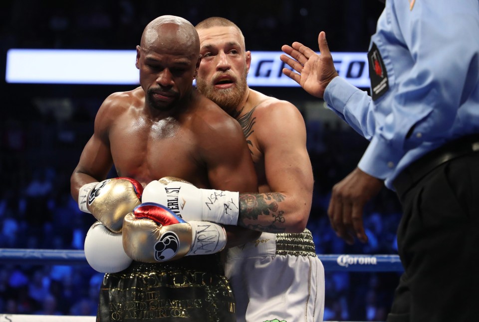 Floyd Mayweather beat Conor McGregor in 2017