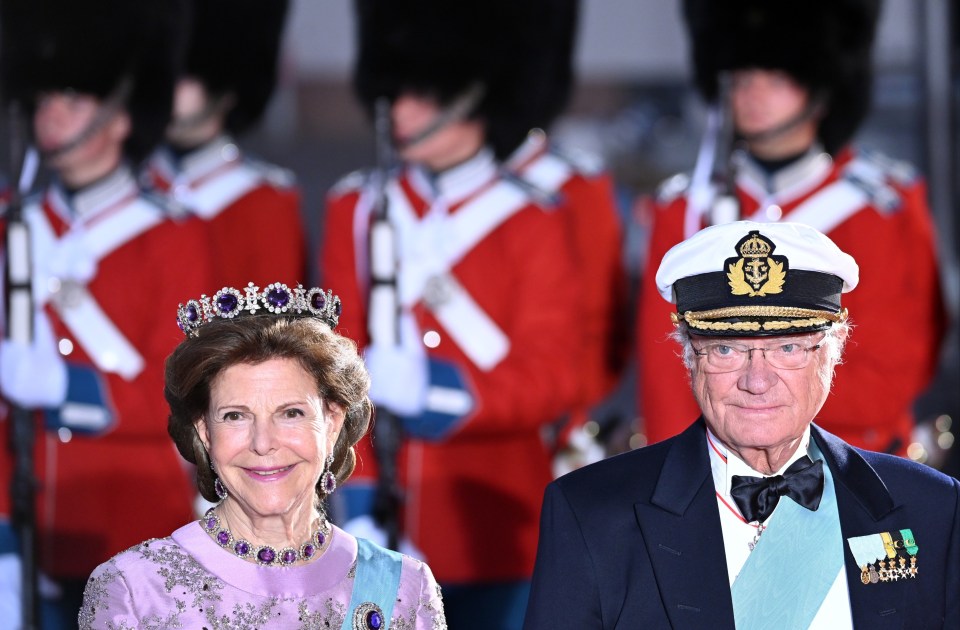 King Carl XVI Gustaf and Queen Silvia of Sweden are also likely to be members of the congregation