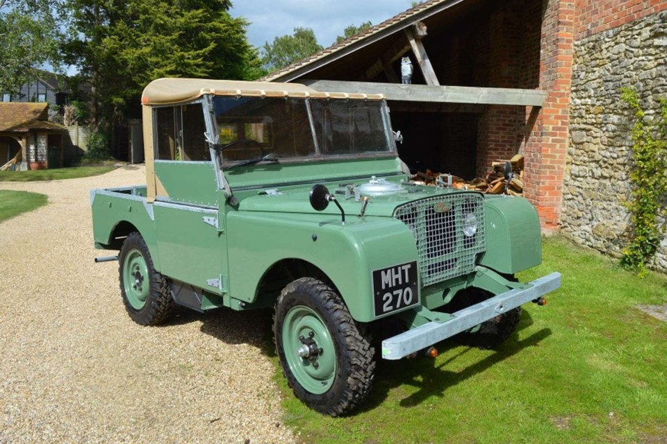 This 1949 Series 1 is an early 'lights-behind-the-grille' model