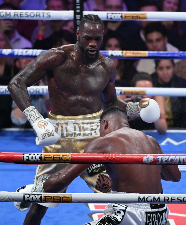 Wilder has claimed Joshua’s team swerved the fight in order to protect him