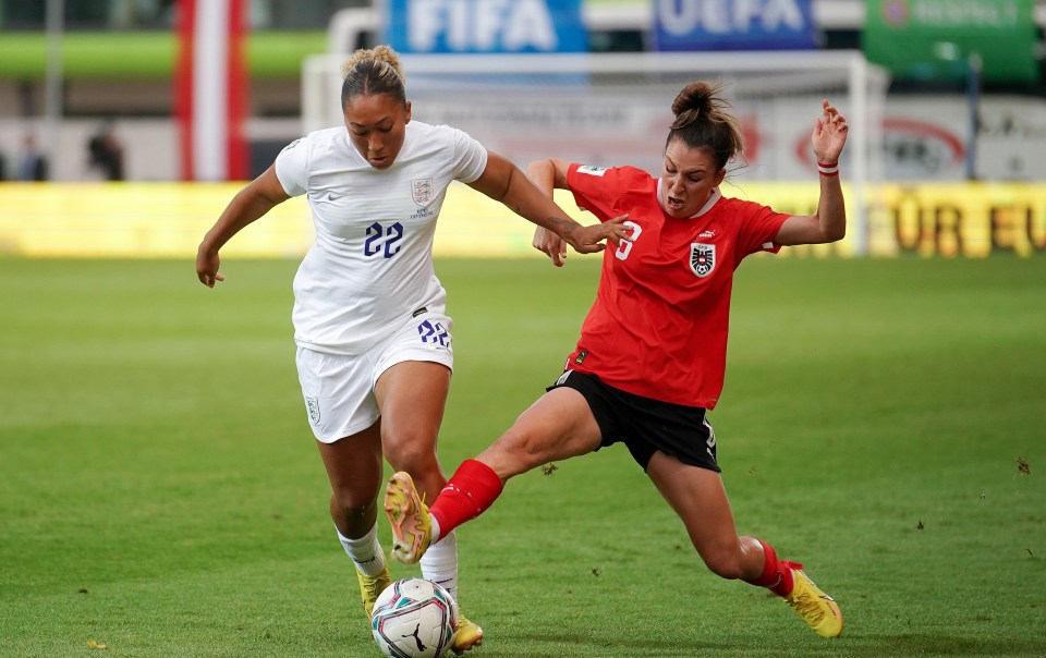 Lauren James could feature for England against Luxembourg after making her first senior appearance during their win against Austria