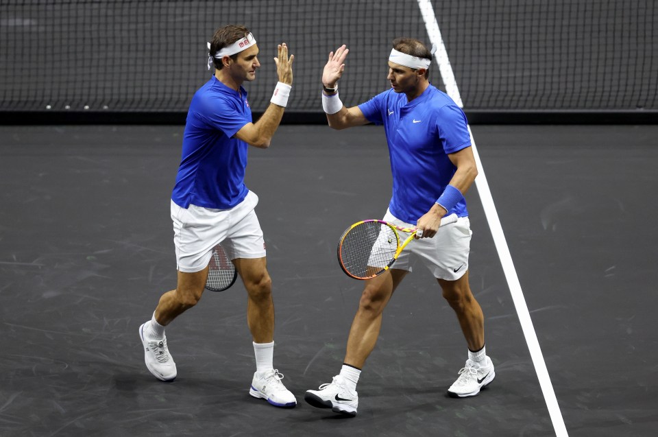 Federer and Nadal have 42 Grand Slam singles titles between them