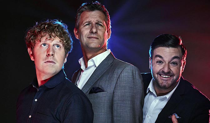 The Last Leg: (Adam Hills and co-hosted by Josh Widdicombe and Alex Brooker)