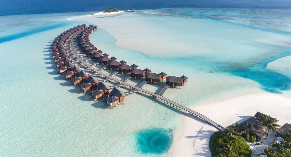 The Maldives is known for its overwater villas