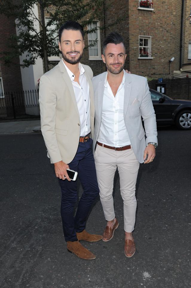 Rylan Clark with ex hubby Dan Neal