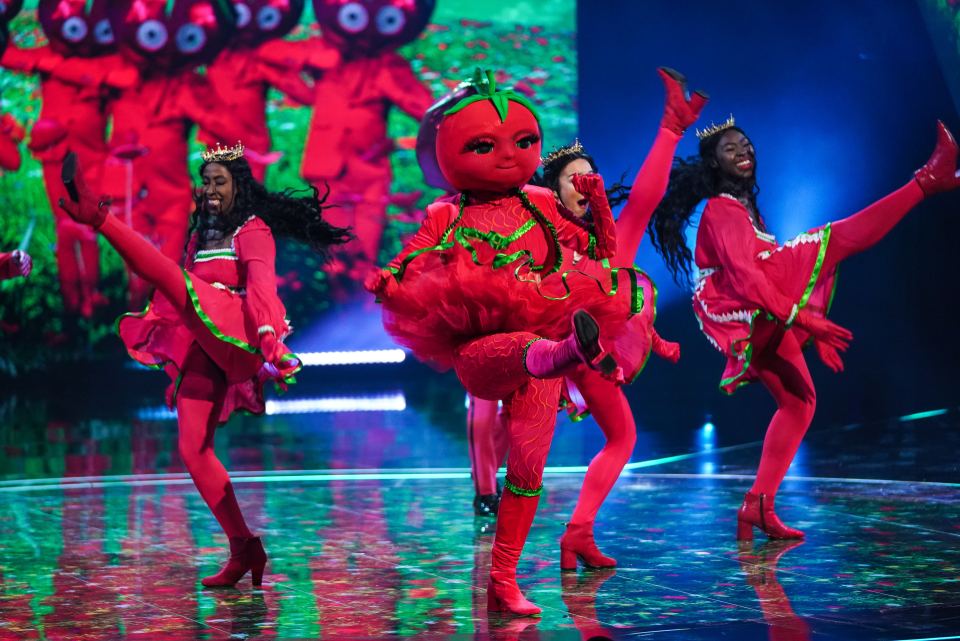 Tomato Sauce has impressed with their moves on The Masked Dancer