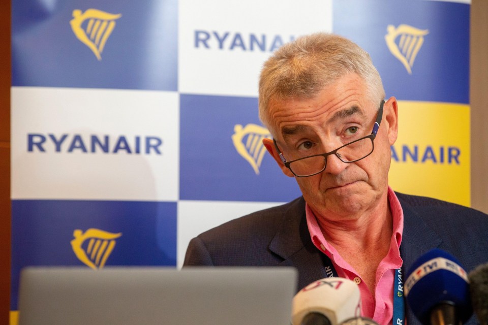 Ryanair boss Michael O’Leary confirmed flights at the Brussels Airport won’t go ahead