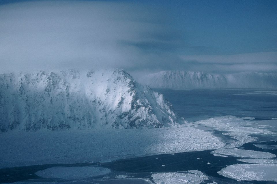 The Bering Straight is generally frozen between December and June