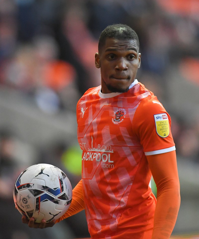 Dujon Sterling played well on loan at Blackpool last season