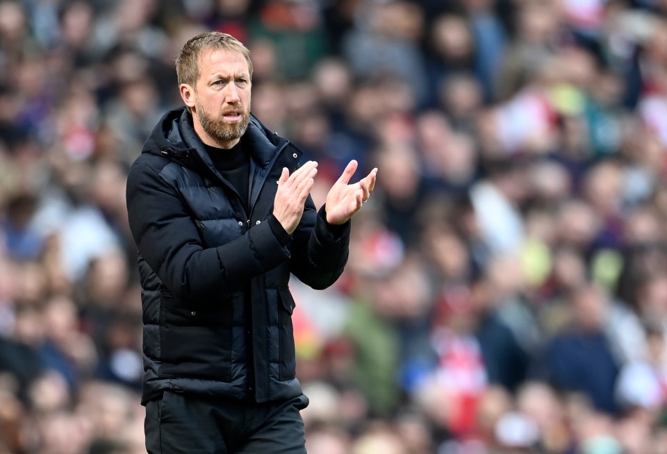 Graham Potter left Brighton to take charge of Chelsea this week