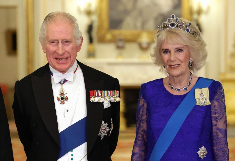 Camilla, Queen Consort, with her husband King Charles