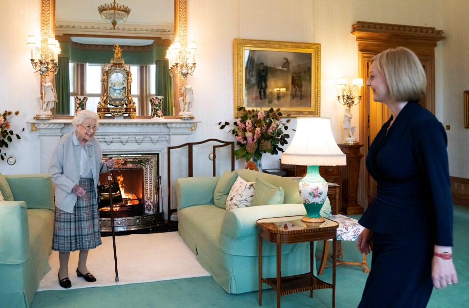 Jane says she shared small talk with the Queen before Liz Truss arrived