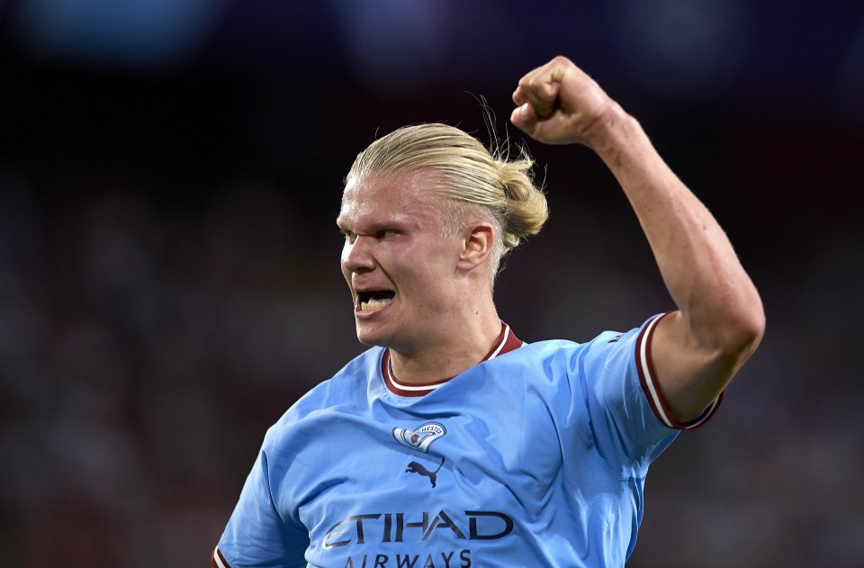 Erling Haaland stole the headlines once again by scoring two against Sevilla