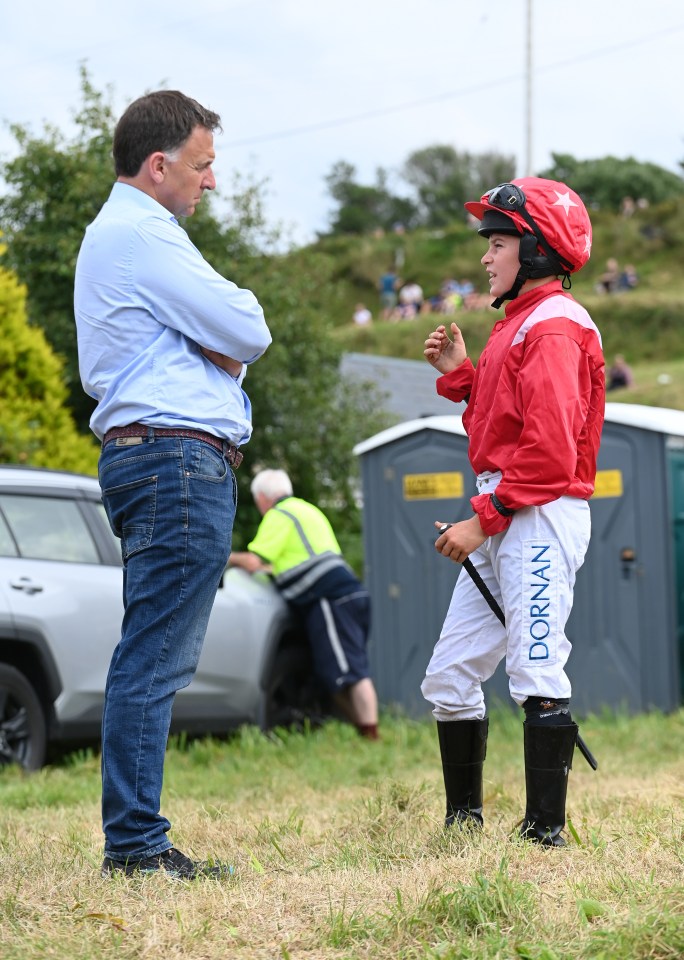 The teen would regularly ride out for his father