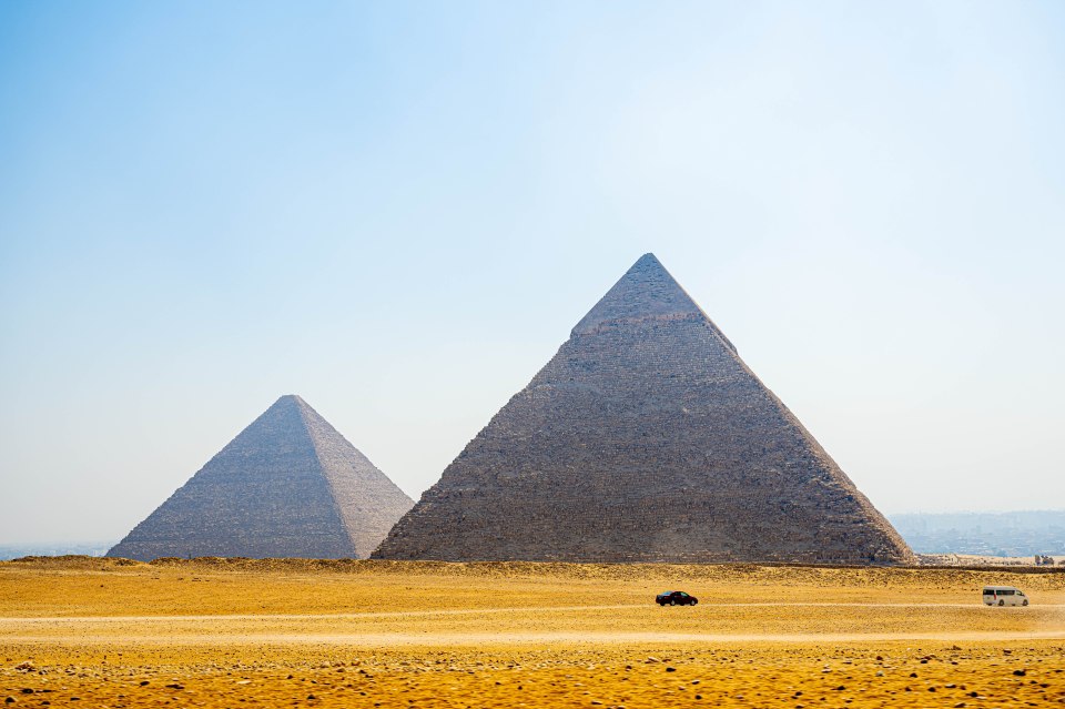 The Great Pyramid of Giza was built roughly 4,500 years ago