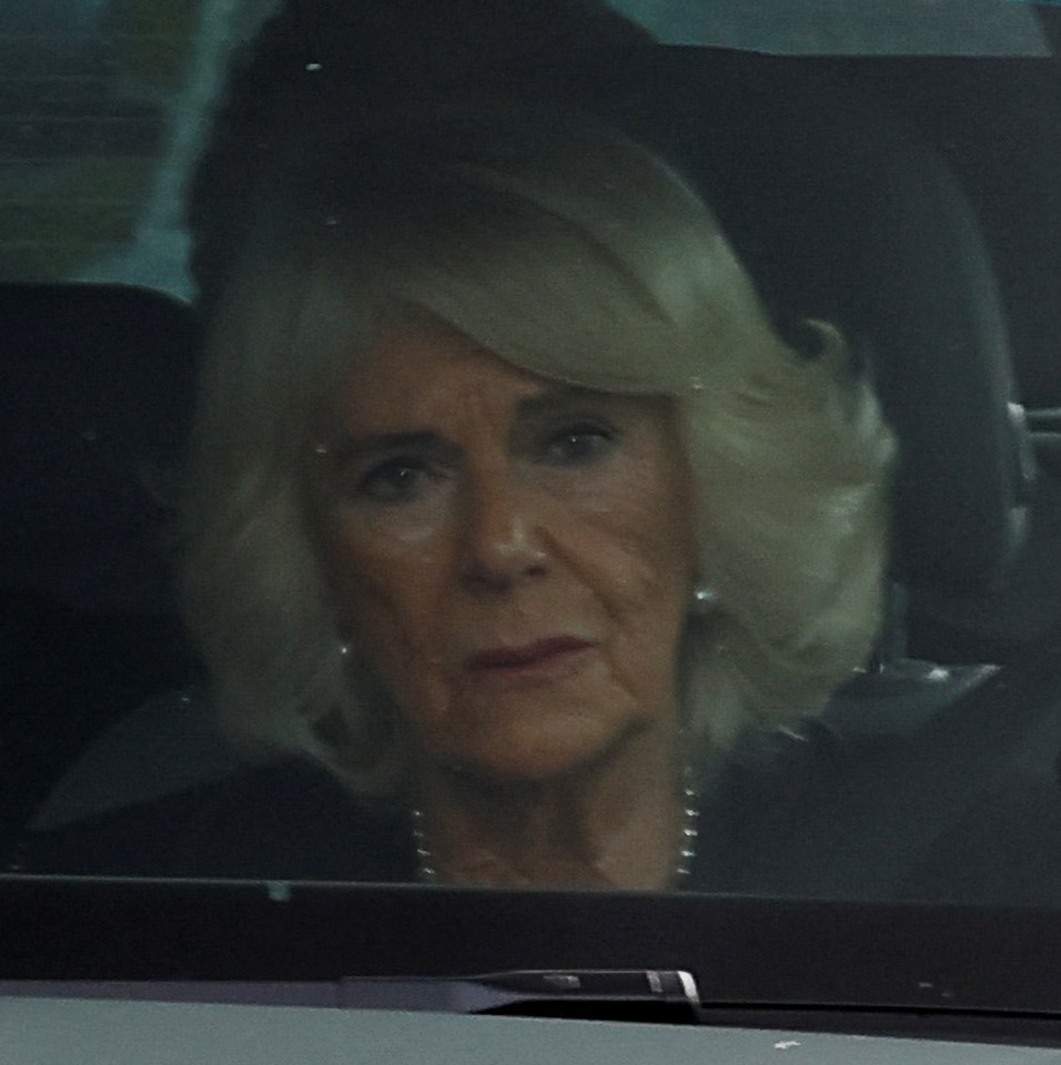 Queen Camilla left Balmoral with her husband the King this morning