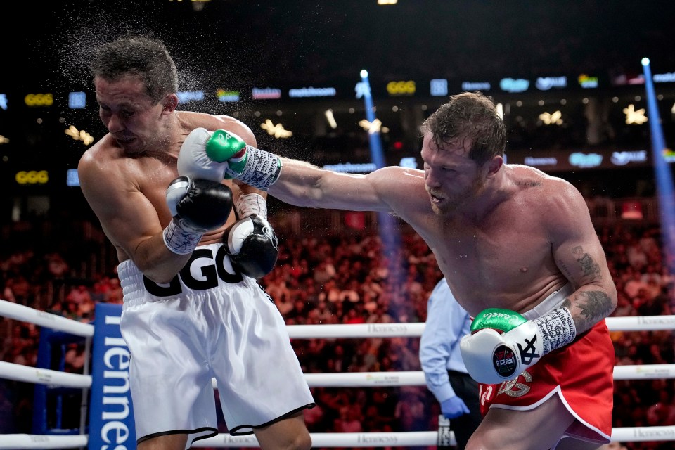 Gennady Golovkin was beaten over 12 rounds again by Canelo Alvarez