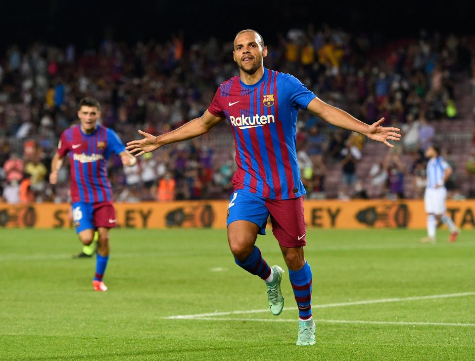 Martin Braithwaite had fallen out of favour at Barcelona and has joined Espanyol