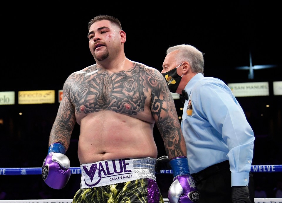 Ruiz looked incredibly different when he fought Anthony Joshua for a second time