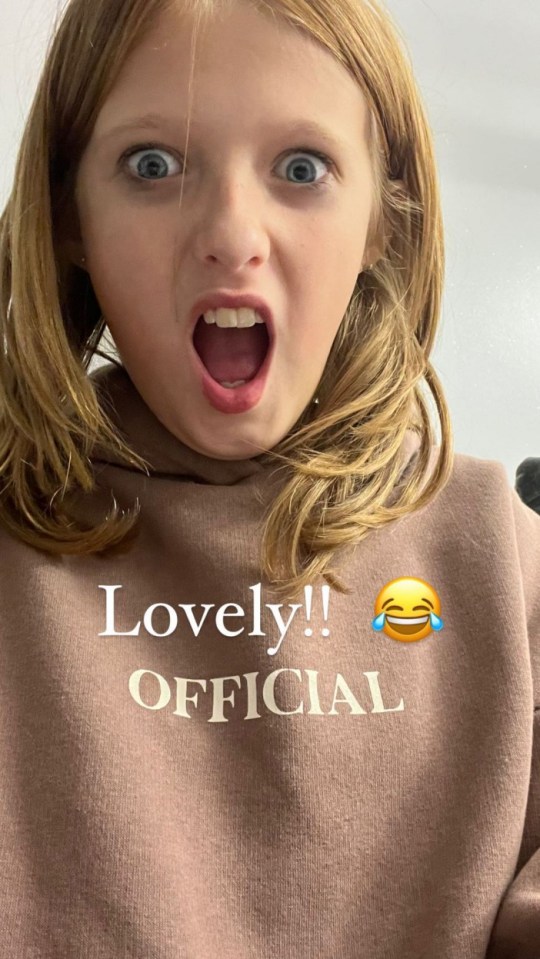 Kym shared a rare snap of daughter Polly