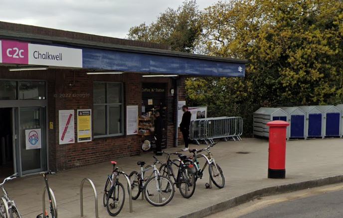 Students are being asked to queue outside Chalkwell station after a spate of 'anti-social' behaviour