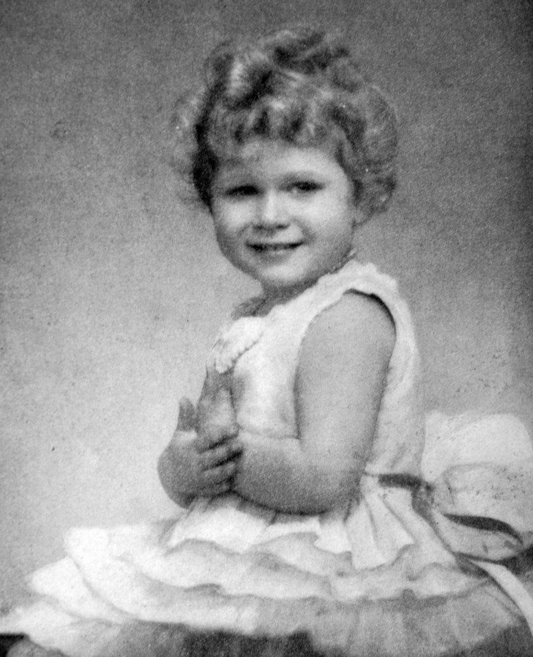 Her Majesty as a youngster