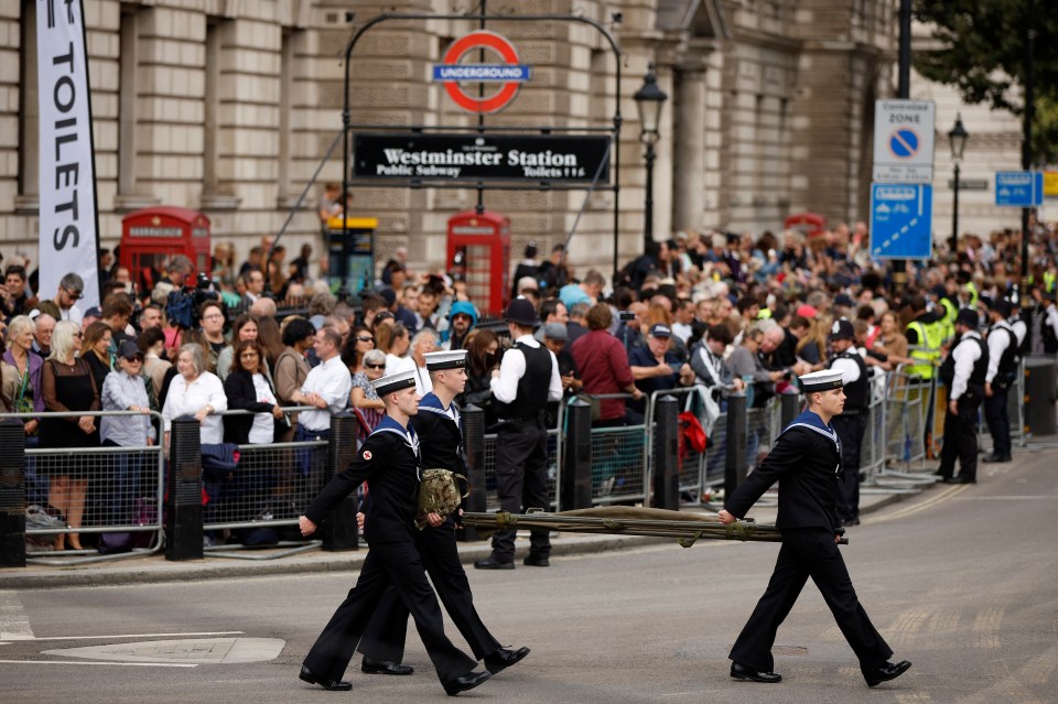 Transport for London have warned it is facing the 'biggest event and challenge' in its history as mourners pour into London