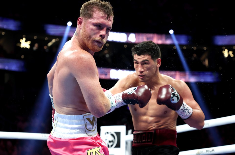 Canelo Alvarez was stunned by Dmirty Bivol in May in a light-heavyweight clash