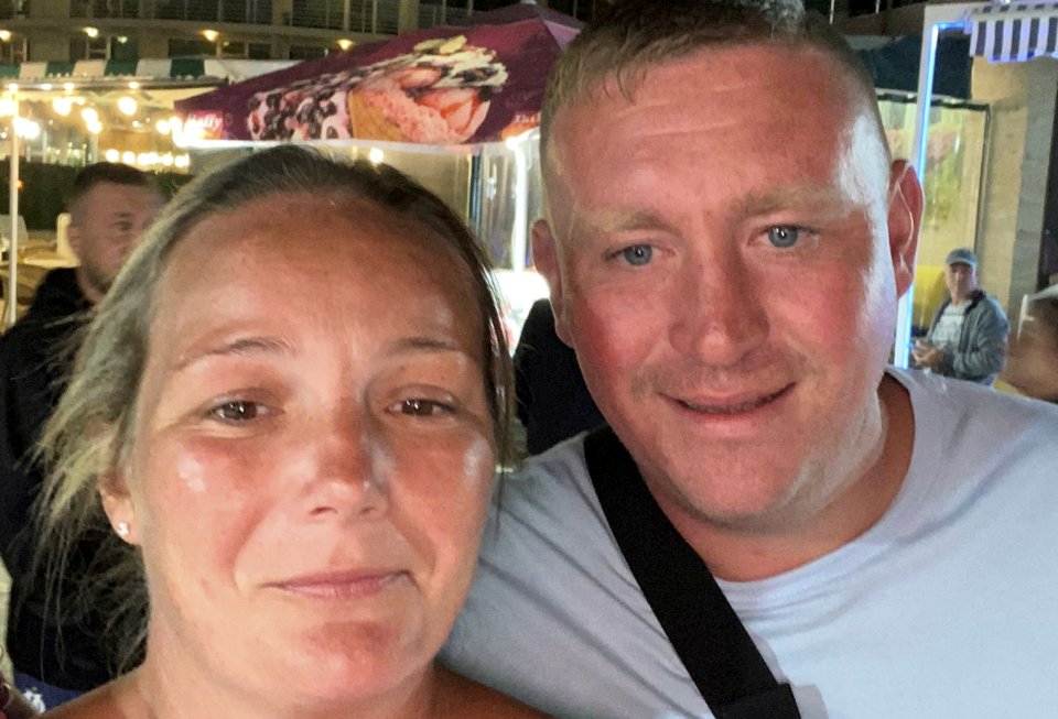 Kelly and Daniel Bowman were holidaying in Bulgaria to celebrate their wedding anniversary when he fell ill