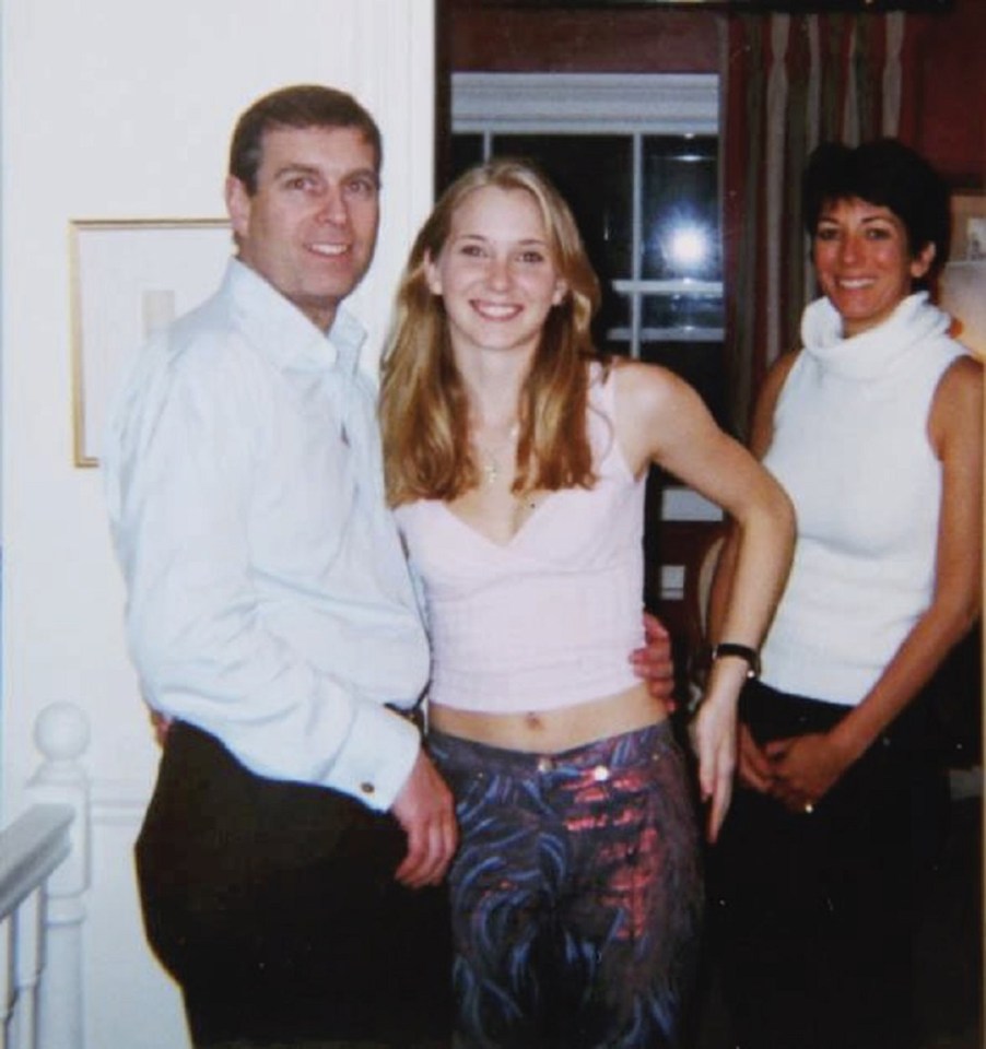 Prince Andrew allegedly had sex with Virginia Giuffre when she was 17 after being trafficked by Jeffrey Epstein and Ghislaine Maxwell