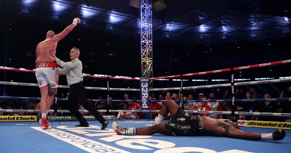 Tyson Fury knocked out Dillian Whyte at Wembley