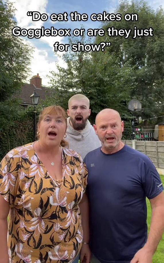 The family were left fuming in the funny clip