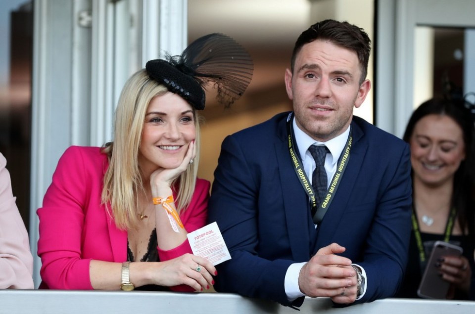 Helen and her husband Richie Myler have now split up but they remain friends and plan to co-parent their children