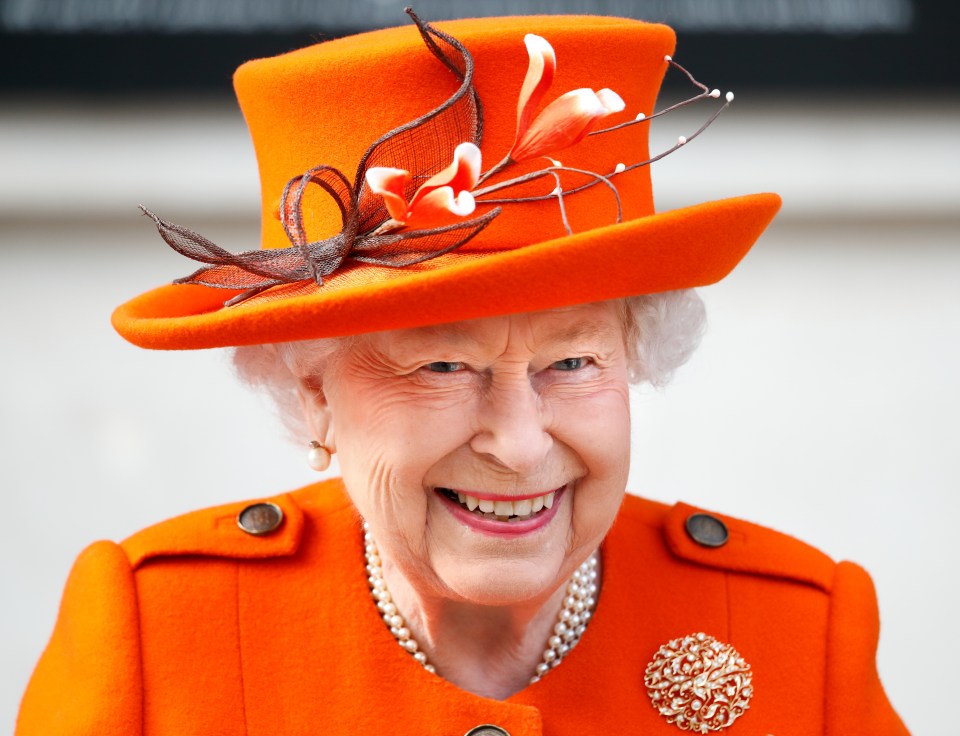 She was all-orange for a visit to London's Science Museum in 2019