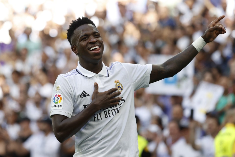 Vinicius Jr was heavily criticised for his celebration after scoring against Mallorca